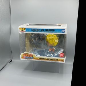 Sasuke vs Naruto 2 Pack Animation Funko Pop GameStop Exclusive